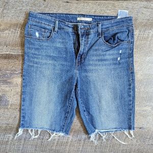 Levi's cut off shorts